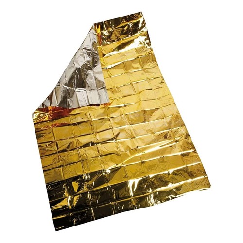Coperta isotermica oro - coperta, argento