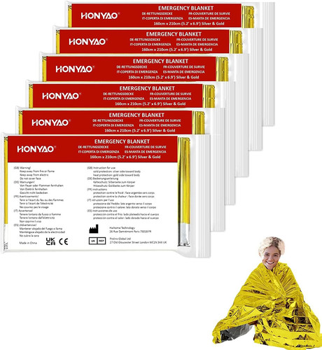 Coperta termica emergenza oro - termica,