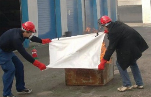 Coperta ignifuga spegnifuoco - coperta,
